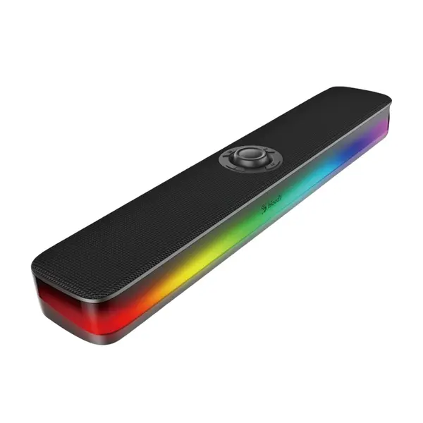 Bloody S10 RGB Gaming Soundbar – Bluetooth 5.3, USB Wired, Dual 5W Stereo Speakers, RGB Lighting, Built-in Microphone