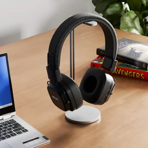 Boost Harmony Retro Wireless Headset – Bluetooth 6.0, 40mm Drivers, 40 Hours Playtime, Multi-Device Pairing