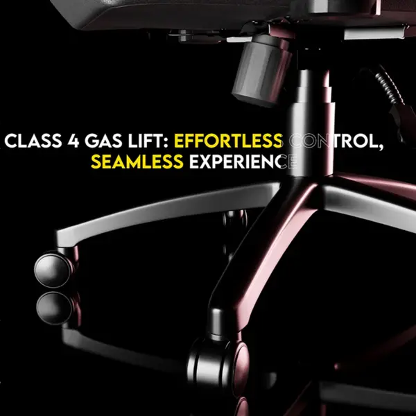 Boost Supreme Ergonomic Gaming Chair – High Quality Leather, 4D Adjustable Armrests, Class 4 Gas Lift, 180kg Capacity