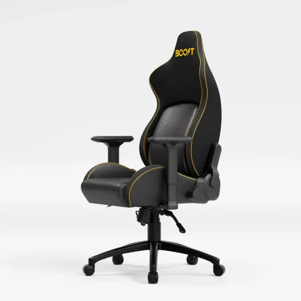Boost Supreme Ergonomic Gaming Chair – High Quality Leather, 4D Adjustable Armrests, Class 4 Gas Lift, 180kg Capacity