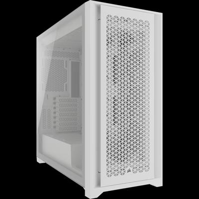 Corsair 5000D CORE AIRFLOW Mid-Tower ATX PC Case, Black, White