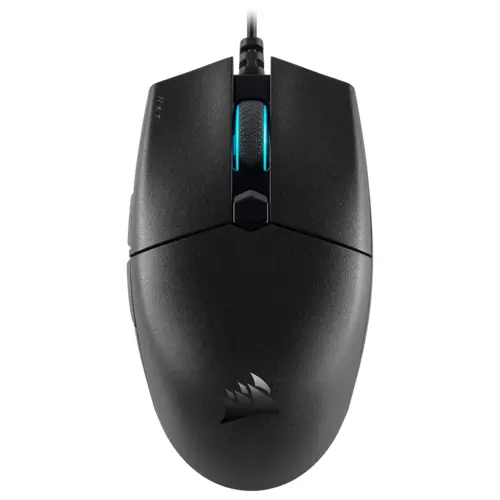 CORSAIR Katar PRO, Ultra Light Weight 69g, Wheel RGB, ICUE Software, Quik Strike Buttons,12k DPI, Compact symetric Shape, Gaming Mouse