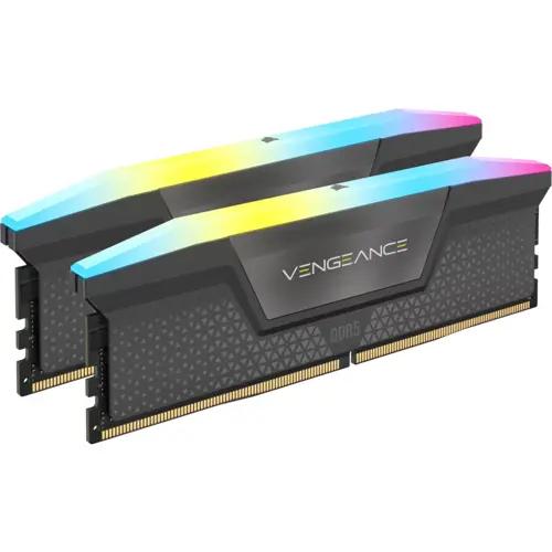 Corsair Vengeance RGB 32GB (2x16GB) DDR5 6000MT/s CL36 Desktop RAM Kit | Dynamic RGB, AMD EXPO & Intel XMP 3.0 Compatible