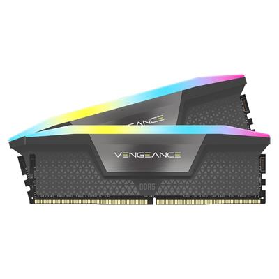 CORSAIR Vengeance RGB DDR5 96GB (2x48GB) DDR5 6000MHz CL30-36-36-76 1.40V AMD Expo & Intel XMP Desktop Computer Memory