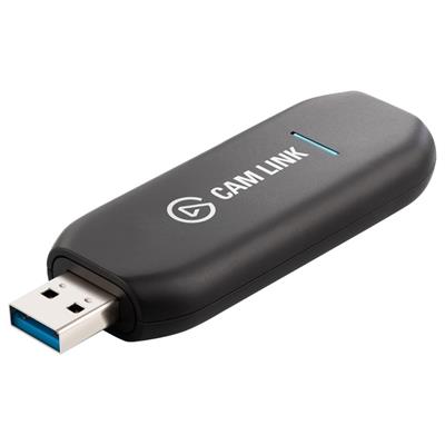 Elgato Cam Link 4K – External Capture Card for DSLR & Camcorder, ActionCam as Webcam, Meet/Stream/Record in 1080p60 or 4K30/4K60, Easy Connect for OBS/Zoom/Discord – HDMI to USB 3.0, PC/Mac/iPad