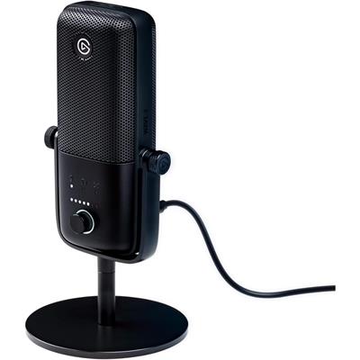 Corsair Elgato Wave 3 - Premium Studio Quality USB Condenser Microphone for Streaming, Podcast, Gaming and Home Office, Free Mixer Software, Sound Effect Plugins, Anti-Distortion, Plug ’n Play, for Mac, PC
