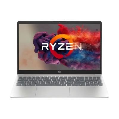 HP 15 - FC0298AU - Ryzen 5-7430U, 8GB RAM, 512GB NVMe M.2 SSD, AMD Graphics, FHD Display, Backlit Keyboard, Windows 11 Home Original Laptop, natural Silver