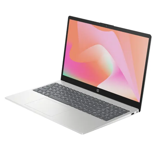 HP 15 FD0532NIA Laptop | Intel Core i3-1315U 13th Gen, 4GB DDR4 RAM, 256GB PCIe NVMe M.2 SSD, 15.6 Inch FHD 144Hz Anti-Glare Display, Wi-Fi 6E, Backlit Keyboard, DOS, Silver, 1-Year Warranty