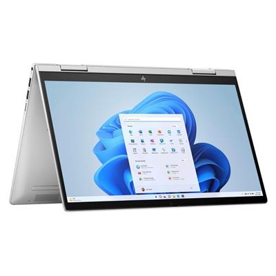 HP Envy 14 ES1013DX X360 Laptop - Intel Ultra 5, 8GB RAM, 512GB SSD, 14 inch X360 Touch IPS Display, Backlit Keyboard, PolyStudio Audio, Fingerprint Scanner, Windows 11, Natural Silver