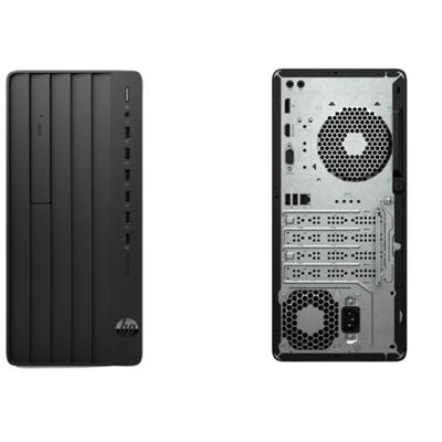 HP Pro 280 G9 Pro Tower Desktop PC with HP 24 inch Monitor, Intel i7 13th Gen, 8GB RAM, 512GB SSD, HP Keyboard and Mouse, DOS, 
