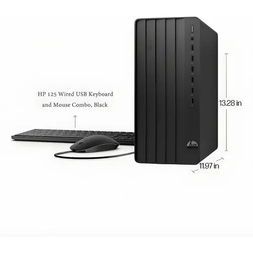 HP Pro 290 G9 Desktop PC | Core i5-14400 (14th Gen), 8GB DDR5, 512GB NVMe SSD