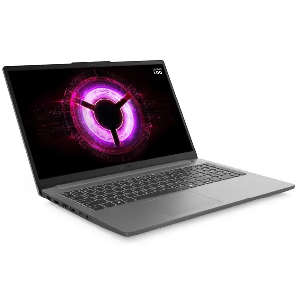 Lenovo LOQ 15ARP10E Gaming Laptop – AMD Ryzen 7 170, 16GB DDR5, 512GB SSD, RTX 4050 6GB, 15.6" FHD 144Hz, Backlit Keyboard, Windows 11, Luna Grey