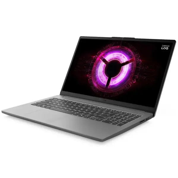 Lenovo LOQ 15ARP10E Gaming Laptop – AMD Ryzen 7 170, 16GB DDR5, 512GB SSD, RTX 3050 6GB, 15.6" FHD 144Hz, Backlit Keyboard, Windows 11, Luna Grey