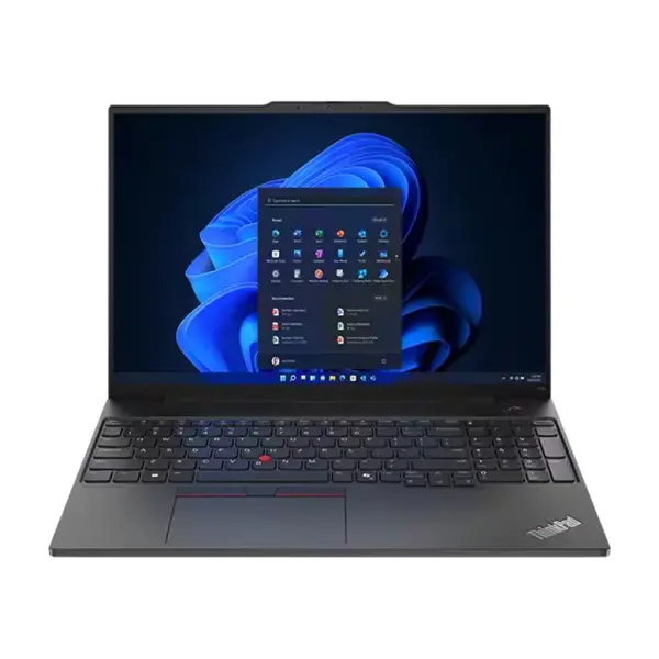 Lenovo ThinkPad E16 Gen 2 Business Laptop - Core Ultra 7 155H 16 Cores, 16GB DDR5 RAM, 512GB NVMe SSD, 16 Inches WUXGA IPS Display, Backlit Keyboard (Graphite Black)
