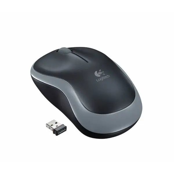 Logitech B175 Wireless Mouse – 2.4 GHz USB Nano Receiver, 1000 DPI, Ambidextrous Design