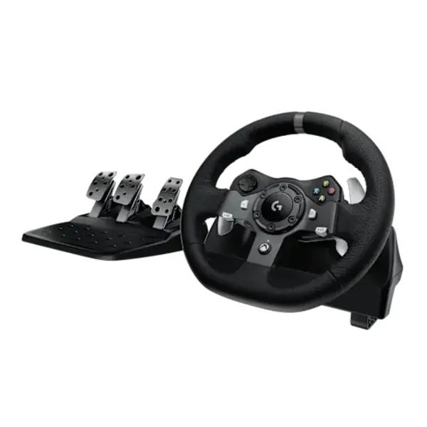 Logitech G29 Driving Force Racing Wheel & Pedals – Dual-Motor Force Feedback + 900° Rotation + Hand-Stitched Leather Wheel (PS/PC)
