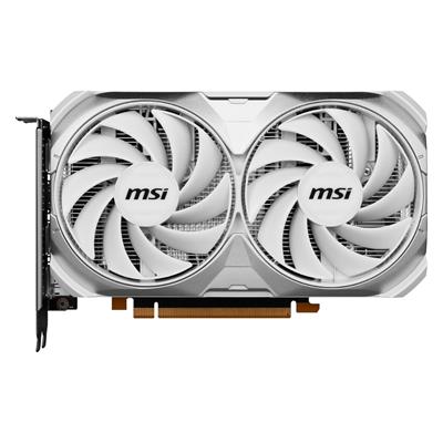 MSI GeForce RTX 4060 VENTUS 2X WHITE 8G OC Gaming Graphics Card - 8GB GDDR6X, PCI Express Gen 4, 128-bit, 3x DP v 1.4a, HDMI 2.1a (Supports 4K & 8K HDR)