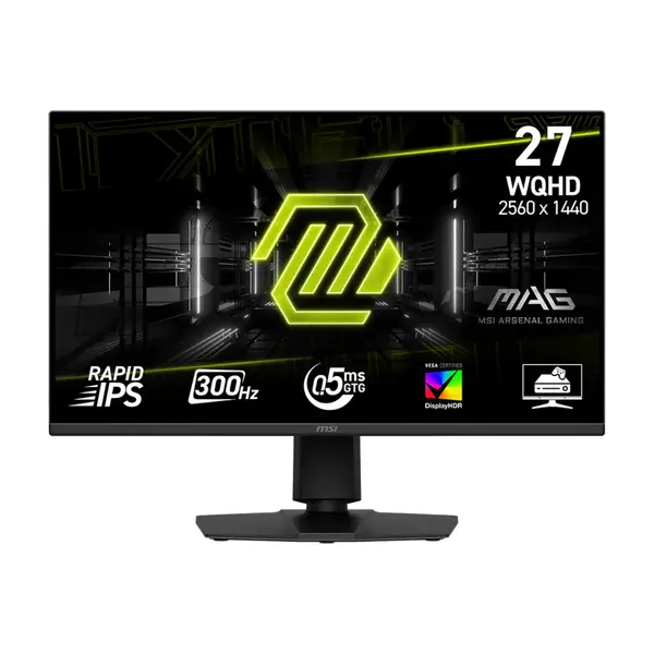 MSI MAG 275QPF X30 Gaming Monitor – 27" WQHD Rapid IPS, 300Hz, 0.5ms, FreeSync Premium, DisplayHDR 400