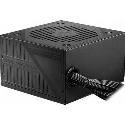 MSI MAG A600DN Gaming Power Supply - 80 Plus Certified 600W - Non-Modular - Low Noise ATX PSU