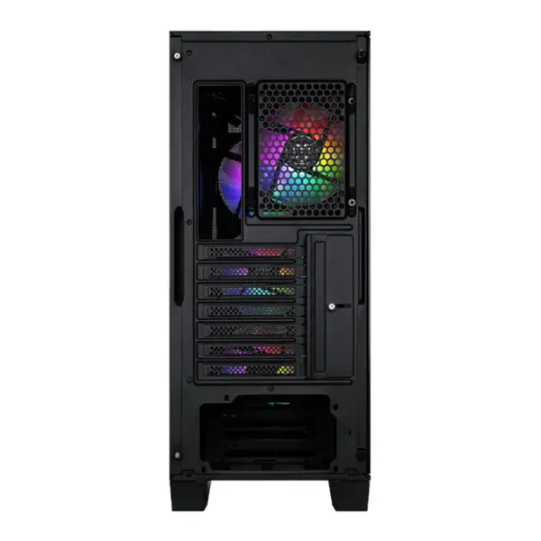 MSI MAG FORGE 130A AIRFLOW – Mid Tower Gaming Case | High-Airflow Mesh Front | 3× ARGB Fans | Tool-Free Design | Tempered Glass Side Panel