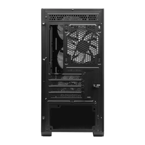MSI MAG FORGE M100A FIX RGB Micro-ATX Gaming PC Case | Micro-ATX, Acrylic Side Panel, 4x Auto-RGB Fans, USB 3.2 Gen 1