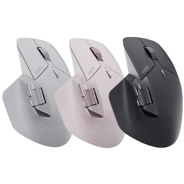 Rapoo MT760L Wireless Multi-Device Mouse Ergonomic Design Rechargeable