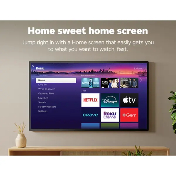 Roku Streaming Stick HD – 1080p Streaming Player with Voice Remote, Dual-Band Wi-Fi & TV Controls