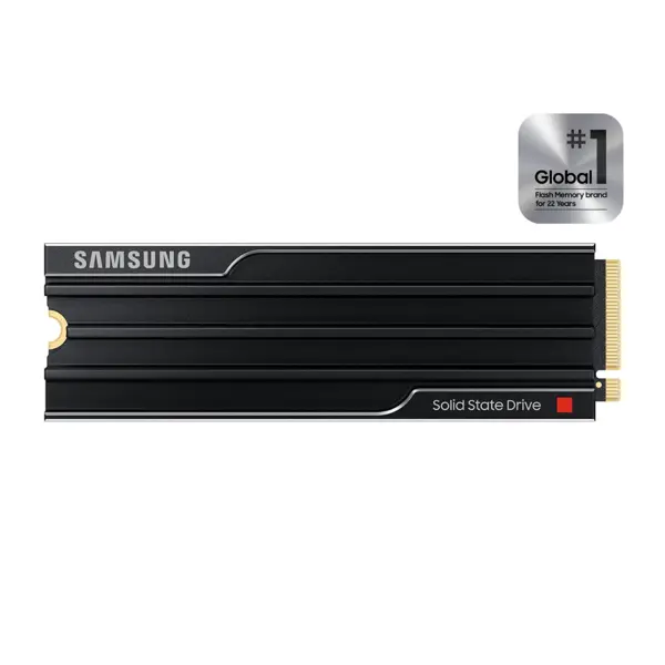 SAMSUNG SSD 1TB 9100 PRO NVMe Internal SSD | PCIe Gen 5.0 x4, 14700 MB/s Read, 13300 MB/s Write, M.2 2280 Form Factor, Available with and without Heatsink