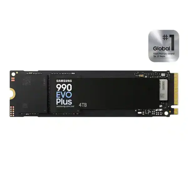 SAMSUNG SSD 2TB, 4TB 990 EVO Plus NVMe Internal SSD | PCIe Gen 4.0 x4 & Gen 5.0 x2, 7250 MB/s Read, 6300 MB/s Write, M.2 2280 Form Factor