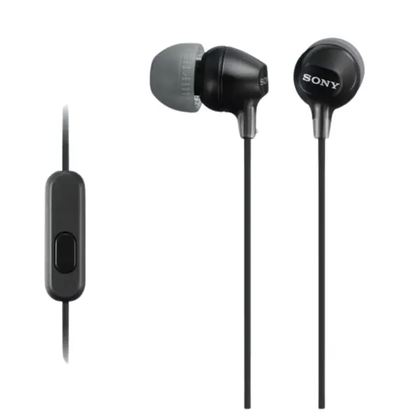 Sony MDR-EX15AP Wired In-Ear Headphones with Microphone 9mm Drivers Deep Bass 3.5mm