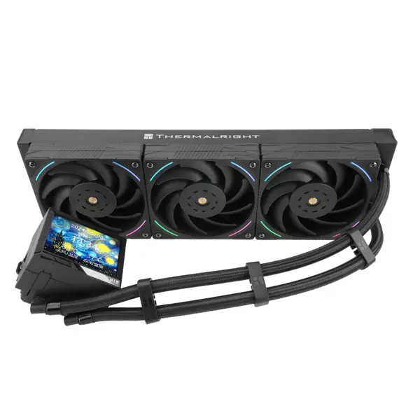 Thermalright Mjolnir Vision X 360 ARGB Liquid Cooler – 360 mm Radiator | ARGB Lighting | All-Black Finish