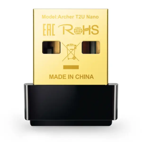 TP-Link Archer T2U Nano AC600 Wireless USB Adapter – Dual Band Wi-Fi USB Adapter