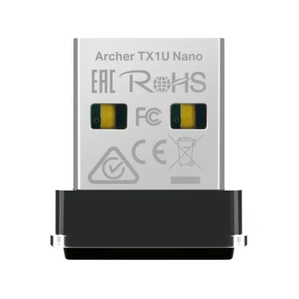 TP-Link Archer TX1U Nano AX300 Wi-Fi 6 Wireless USB Adapter – Ultra-Compact Nano USB Wi-Fi Adapter