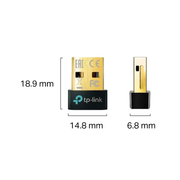 TP-Link UB500 Bluetooth 5.0 Nano USB Adapter for PC & Laptop