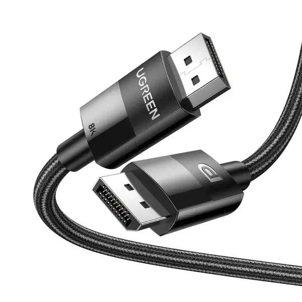 UGREEN 80394 DisplayPort to DisplayPort Cable – 3M / 5M, 8K UHD, High-Speed DP 1.4, HDR Support
