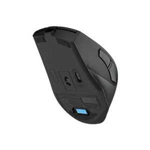 A4Tech Fstyler FG45CS Air2 2.4GHz Wireless Rechargeable Mouse – 2000 DPI, Silent Click, Desk + Air Mode – Stone Grey