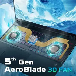 Acer Predator Helios Neo 16S AI Gaming Laptop - Intel Core Ultra 9 275HX, RTX 5070 Ti 12GB GDDR7, 32GB DDR5, 1TB NVMe SSD, 16" WQXGA 240Hz OLED Display, Windows 11, Abyssal Black