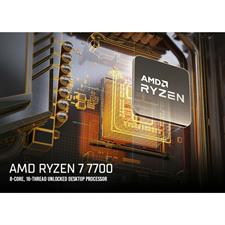 AMD Ryzen 7 7700 8-Core, 16-Thread Unlocked Desktop Processor