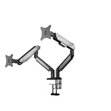 Anda Seat Stealth PRO II Duo A9-2S Ergonomic Monitor Arm - Titanium Black
