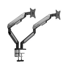 Anda Seat Stealth PRO II Duo A9-2S Ergonomic Monitor Arm - Titanium Black