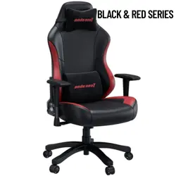 AndaSeat Luna Gaming Chair - Ergonomic Design, 90°-160° Recline, 1D Armrests, PVC Leather, Fabric
