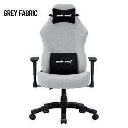 AndaSeat Luna Gaming Chair - Ergonomic Design, 90°-160° Recline, 1D Armrests, PVC Leather, Fabric