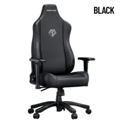 AndaSeat Novis Gaming Chair - Ergonomic Design, Adjustable Lumbar, Material: PVC Leather, Fabric - Sizes: Large, XL