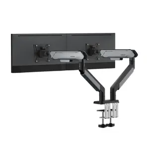 AndaSeat Stealth Pro II Duo AD-W-A9-2S-BB Dual Monitor Arm Adjustable Desk Mount 