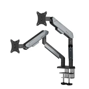 AndaSeat Stealth Pro II Duo AD-W-A9-2S-BB Dual Monitor Arm Adjustable Desk Mount 