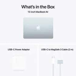 Apple MacBook Air 13-inch (2025) | M4 Chip, 16GB RAM, 256GB SSD | Sky Blue
