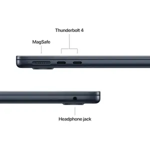 Apple MacBook Air 13.6″ MW133 – Apple M4 10-Core Chip | 16GB Unified Memory | 512GB SSD | 10-Core GPU | Touch ID | Backlit Keyboard | Midnight