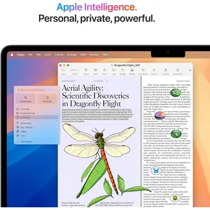 Apple MacBook Air 15.3″ MC7A4 (M4, 10-Core Chip) | 16GB Unified Memory | 256GB SSD | 10-Core GPU | Liquid Retina Display | Sky Blue | macOS | 1-Year Warranty