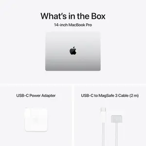 Apple MacBook Pro 14″ MW2U3 - Space Black | MW2W3 Silver (M4, 10-Core Chip) | 16GB Unified Memory | 512GB SSD | 10-Core GPU | Liquid Retina XDR Display | Space Black | macOS | 1-Year Warranty