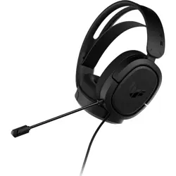  ASUS TUF Gaming H1 Wired Headset - Discord Certified Mic, 7.1 Surround Sound, 40mm Essence Drivers, 3.5mm Jack, Lightweight, for PC, Switch, PS4, PS5, Xbox One, Xbox Series X | S, and Mobile Devices – Black